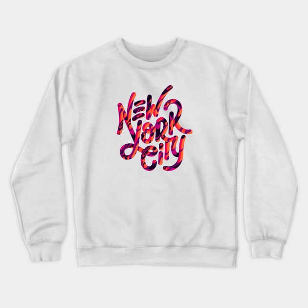 New York City Crewneck Sweatshirt by Honeynandal